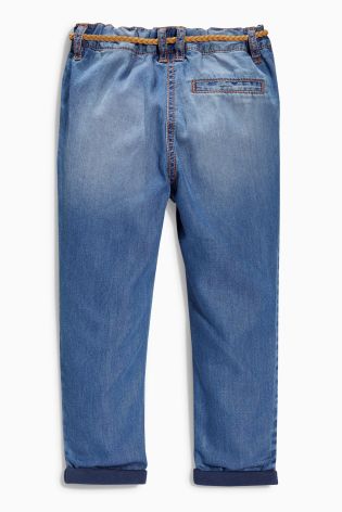 Denim Dk Blue Soft Lined Jeans (3mths-6yrs)